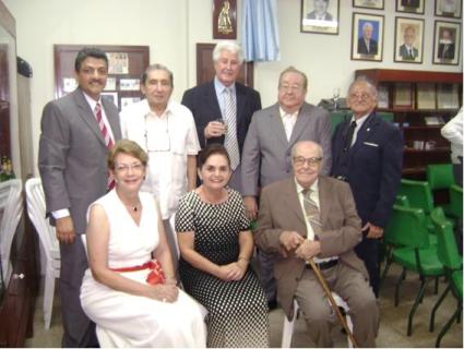 Inauguración de la Galería de ex-Presidentes del Club